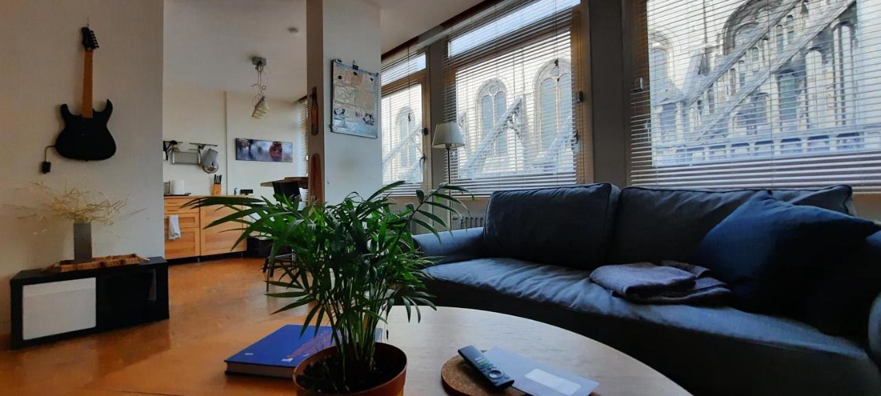 St Catherine - Sweet Home - Bxl - Studio Apartment With City View Brüsszel Kültér fotó
